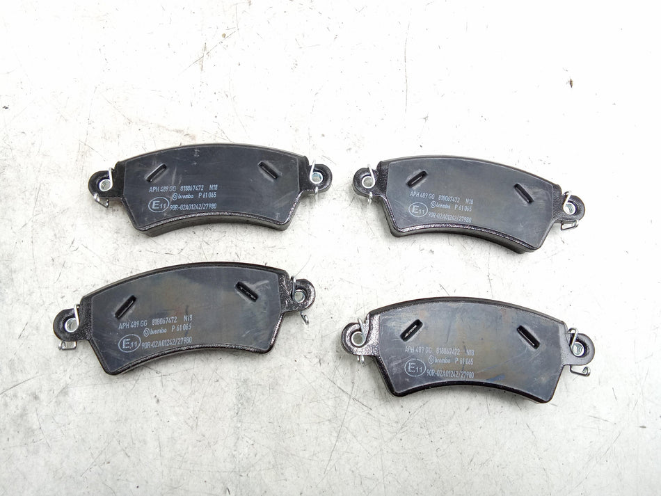 Pastiglie freno anteriori PEUGEOT 206 1° Serie